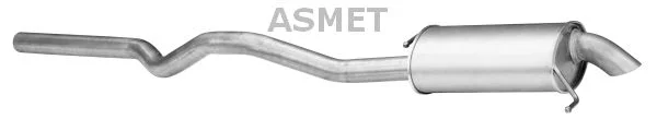 Zadnji dušilec zvoka ASMET 04.111