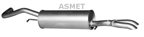 Rear Muffler ASMET 06.019