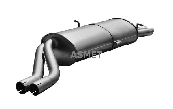 Rear Muffler ASMET 12.040