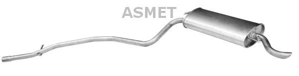 Zadnji dušilec zvoka ASMET 16.022