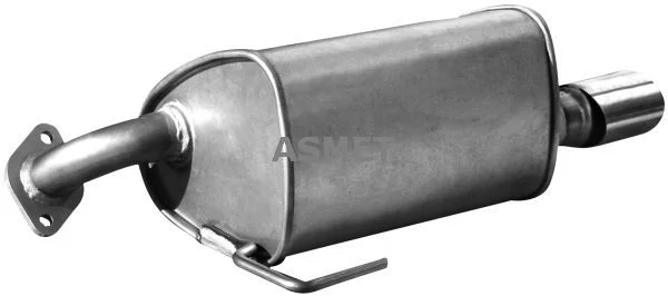 Zadnji dušilec zvoka ASMET 17.001
