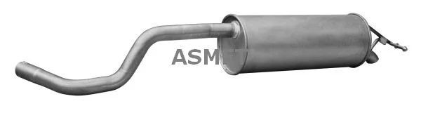 Rear Muffler ASMET 21.035