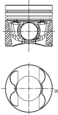 Batni mehanizem KOLBENSCHMIDT 40809620