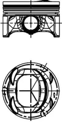 Batni mehanizem KOLBENSCHMIDT 40846620