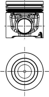Piston KOLBENSCHMIDT 41106600