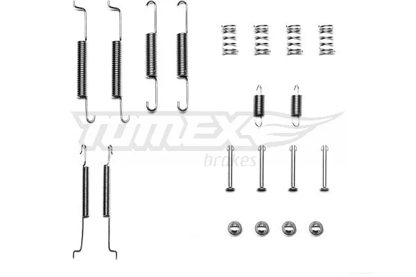 Komplet dodatne opreme, zavorne čeljusti TOMEX Brakes TX 40-01