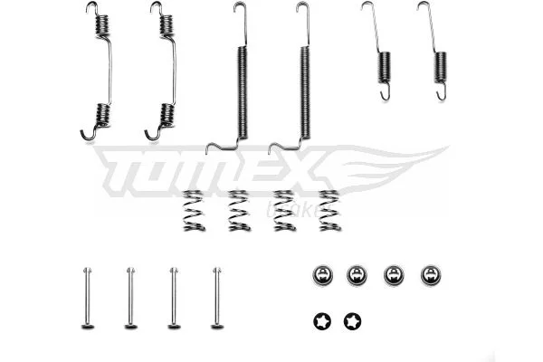 Komplet dodatne opreme, zavorne čeljusti TOMEX Brakes TX 40-04
