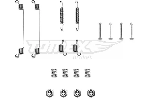Komplet dodatne opreme, zavorne čeljusti TOMEX Brakes TX 40-09