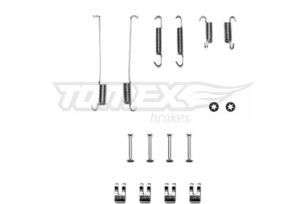 Komplet dodatne opreme, zavorne čeljusti TOMEX Brakes TX 40-22