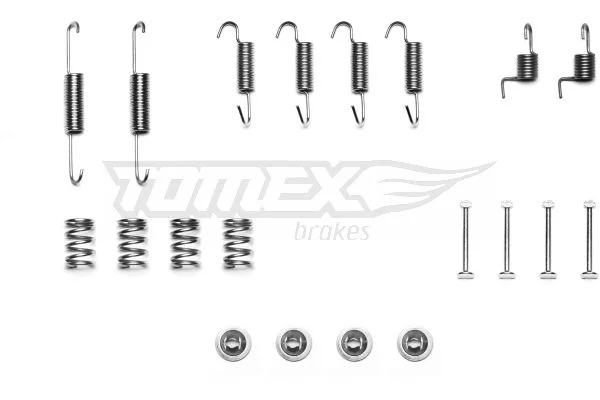 Komplet dodatne opreme, zavorne čeljusti TOMEX Brakes TX 42-06