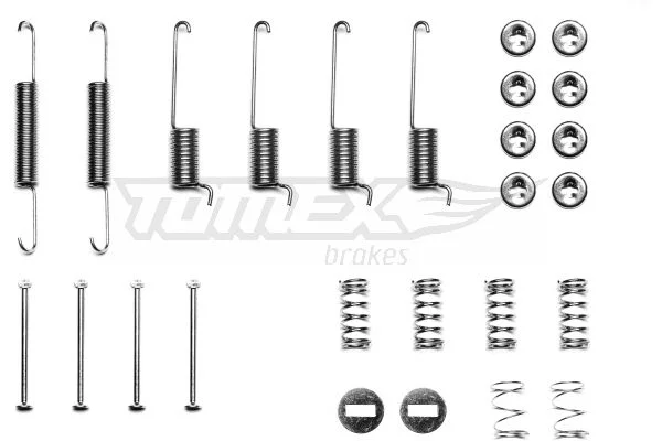 Komplet dodatne opreme, zavorne čeljusti TOMEX Brakes TX 42-07