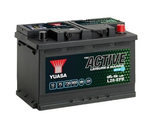 Starter Battery YUASA L28-EFB