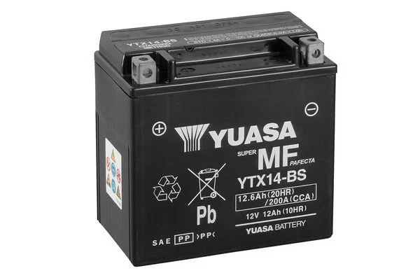 Zagonska baterija YUASA YTX14-BS(CP)