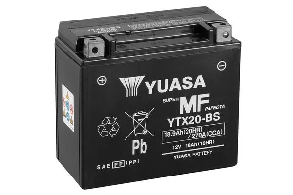 Starter Battery YUASA YTX20-BS