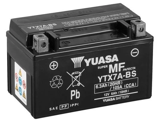 Zagonska baterija YUASA YTX7A-BS