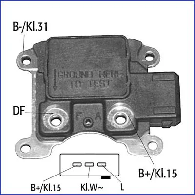 Regulator alternatorja HITACHI 130040