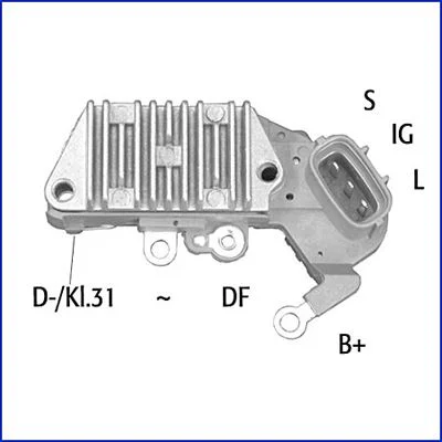 Alternator Regulator HITACHI 132890