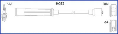 Uždegimo laido komplektas HITACHI 134576