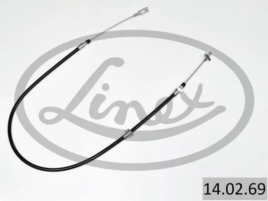 Cable Pull, parking brake LINEX 14.02.69