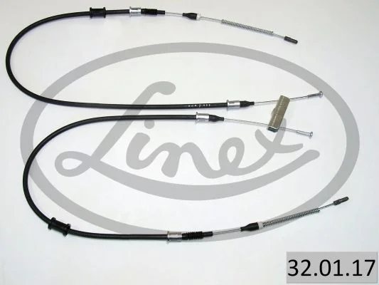 Cable Pull, parking brake LINEX 32.01.17