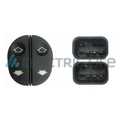 Switch, window regulator Electric Life ZRFRB76003