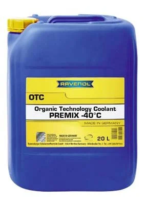 Antifreeze OTC Premix -40°C Protect C12+ RAVENOL 1410112-020-01-999