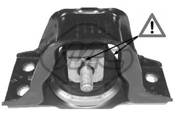 Pritrditev, motor Metalcaucho 05142