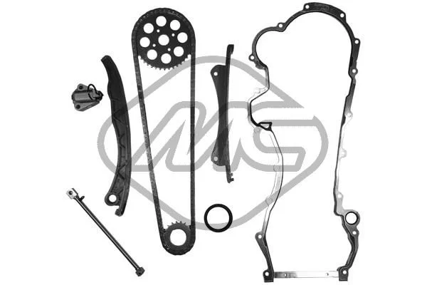 Komplet zobate verige Metalcaucho 05239