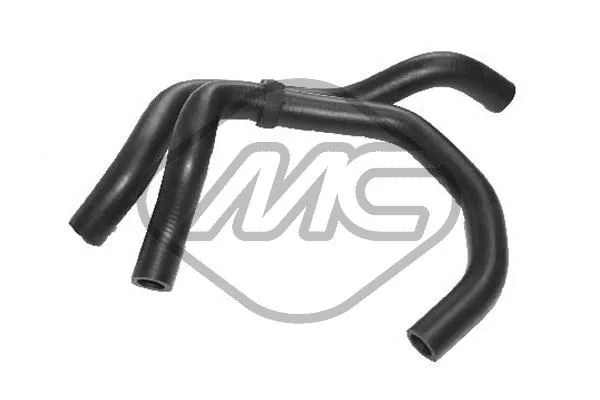 Hose, heat exchanger (heating) Metalcaucho 09049