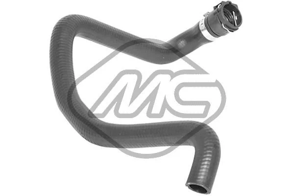 Hose, heat exchanger (heating) Metalcaucho 09325