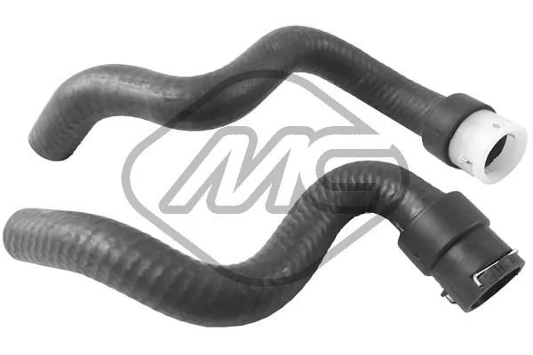 Hose, heat exchanger (heating) Metalcaucho 09554