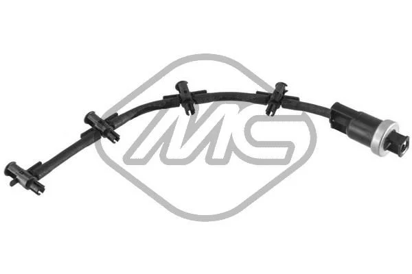 Hose, fuel overflow Metalcaucho 33023