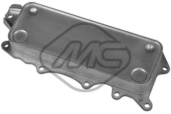 Oil Cooler, engine oil Metalcaucho 39011
