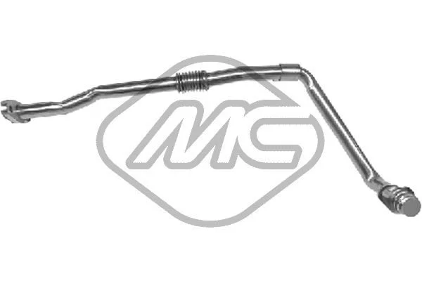 Gasket, oil inlet (charger) Metalcaucho 77827