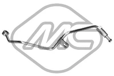 Oil Line, charger Metalcaucho 92163