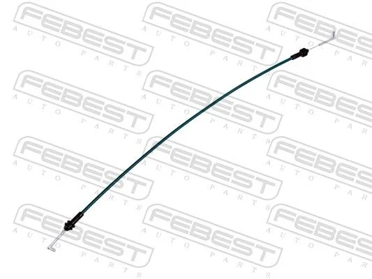 Cable Pull, door release FEBEST 1299-DCCER