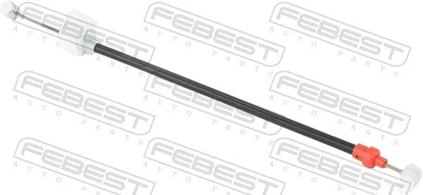 Cable Pull, door release FEBEST 19104-E39R