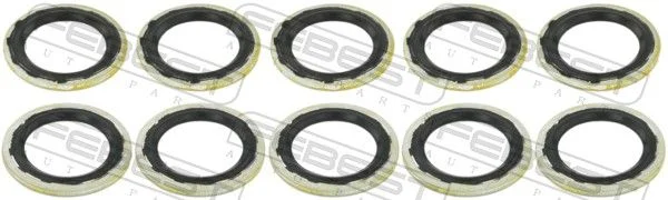 Seal Ring, refrigerant line FEBEST RINGAH-019-PCS10