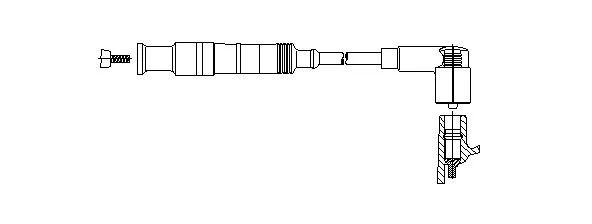 Kabel za vžig BREMI 20477