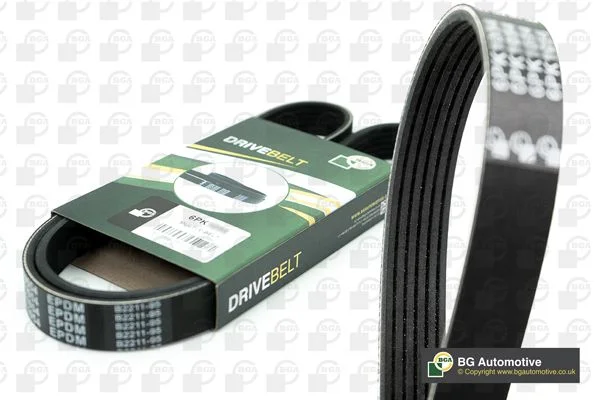 V formos rumbuoti diržai BGA 6PK1205
