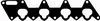 Gasket, intake manifold BGA MG9524