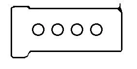 Komplet tesnil, pokrov glave cilindra BGA RK6335