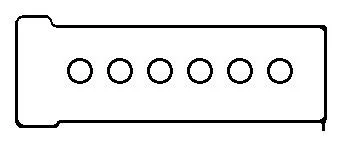 Komplet tesnil, pokrov glave cilindra BGA RK6339