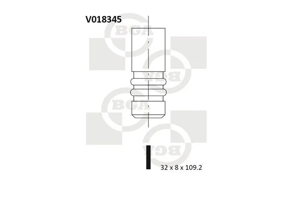 Exhaust Valve BGA V018345