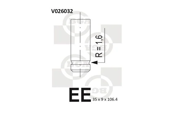 Exhaust Valve BGA V026032