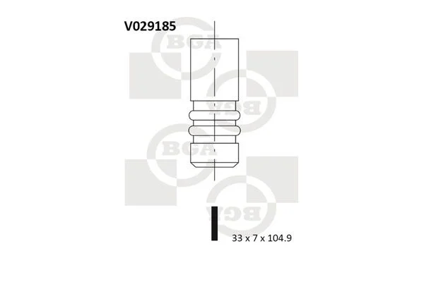 Sesalni ventil BGA V029185