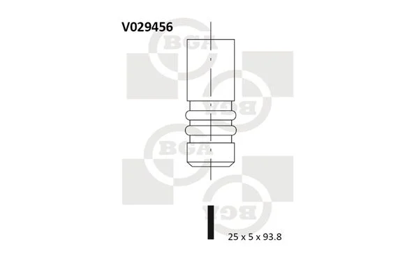 Exhaust Valve BGA V029456