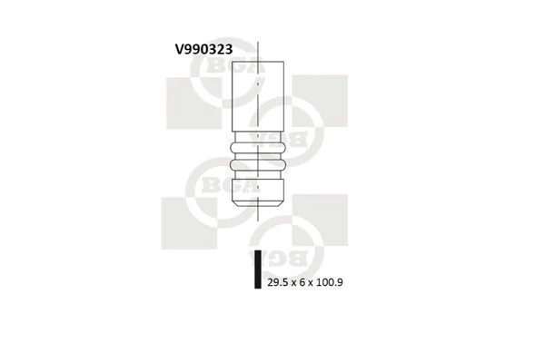Įvado vožtuvas BGA V990323