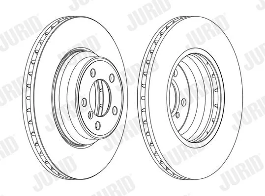 Brake Disc JURID 562401JC-1