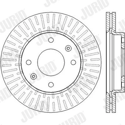 Zavorni disk JURID 562459JC
